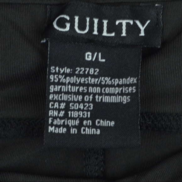 NEW! "Guilty" Cut-out leggings with mesh - Picture 5 of 5